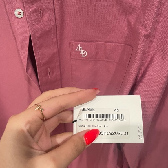 🔥SEND OFFERS🔥BNWT Aime Leon Dore dress shirt​​ - Picture 6 of 9